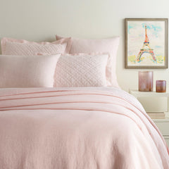 Lush Linen Slipper Pink Duvet Cover