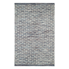 Hobnail Handwoven Performance Rug | Blue