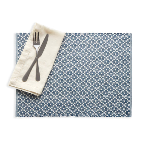 Mainsail French Blue Placemat Set of 4