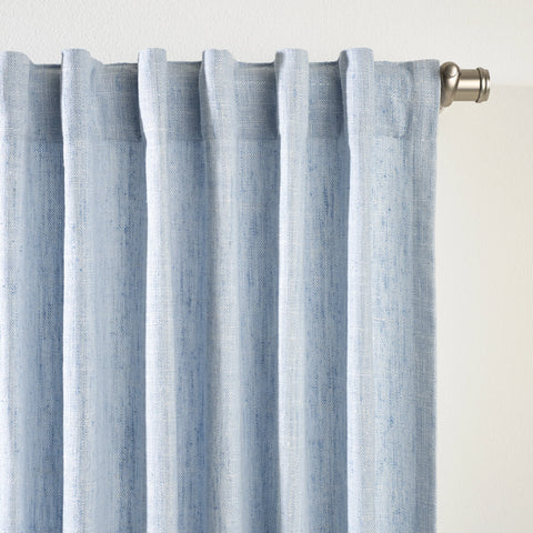 Greylock Soft French Blue Curtain Panel