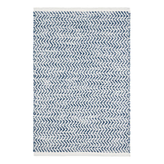 Coastal Blue Handwoven Indoor/Outdoor Rug