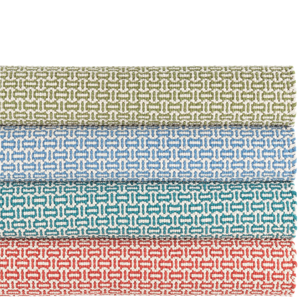 Miss Muffet Handwoven Cotton Rug | Olive