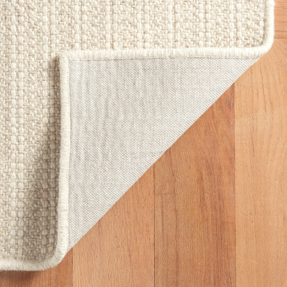 Jett Woven Wool Custom Rug | Natural