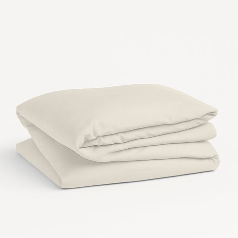 Organic Cotton Duvet Cover | Ivory
