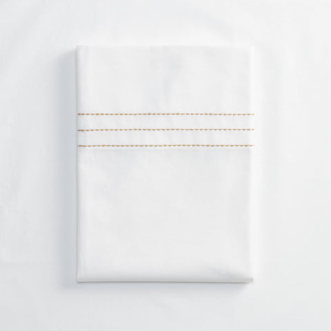 Julia Embroidered Sheet Set | Gold