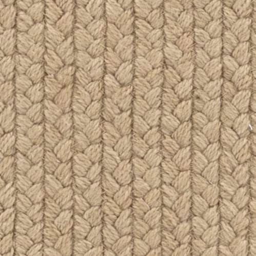 Rio Braided Handwoven Indoor/Outdoor Rug Swatch | Neutral