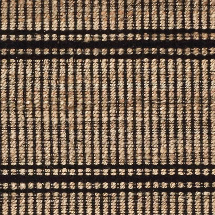 Arbor Handwoven Jute Rug Swatch | Black