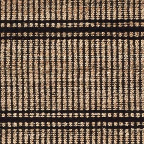 Arbor Black Handwoven Jute Rug Swatch