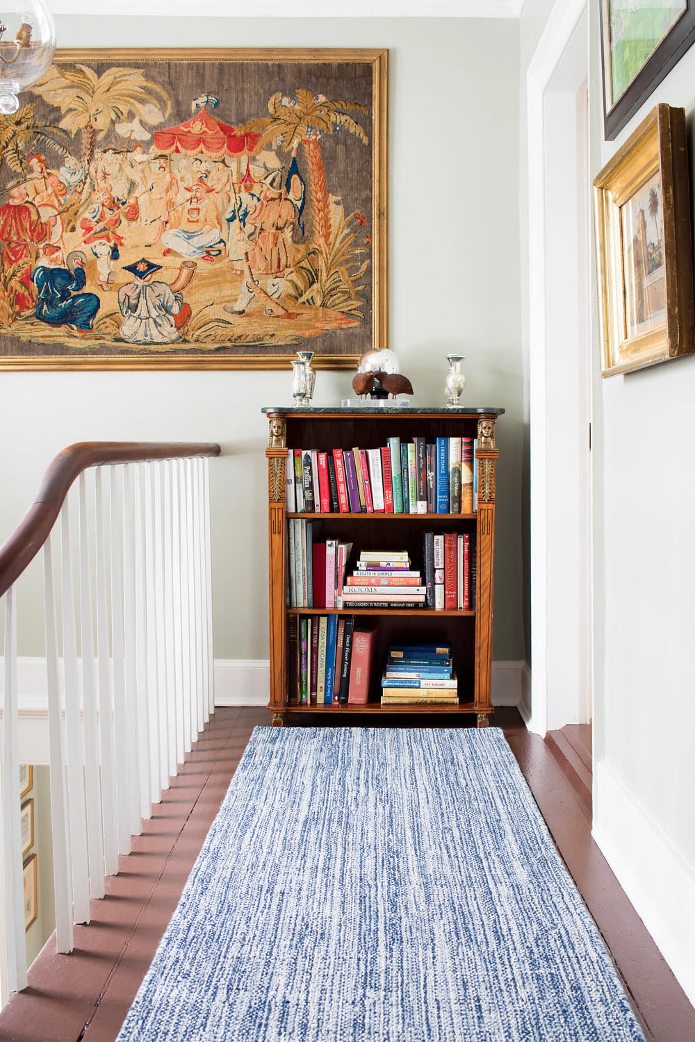 Bella Handwoven Wool Rug | Navy