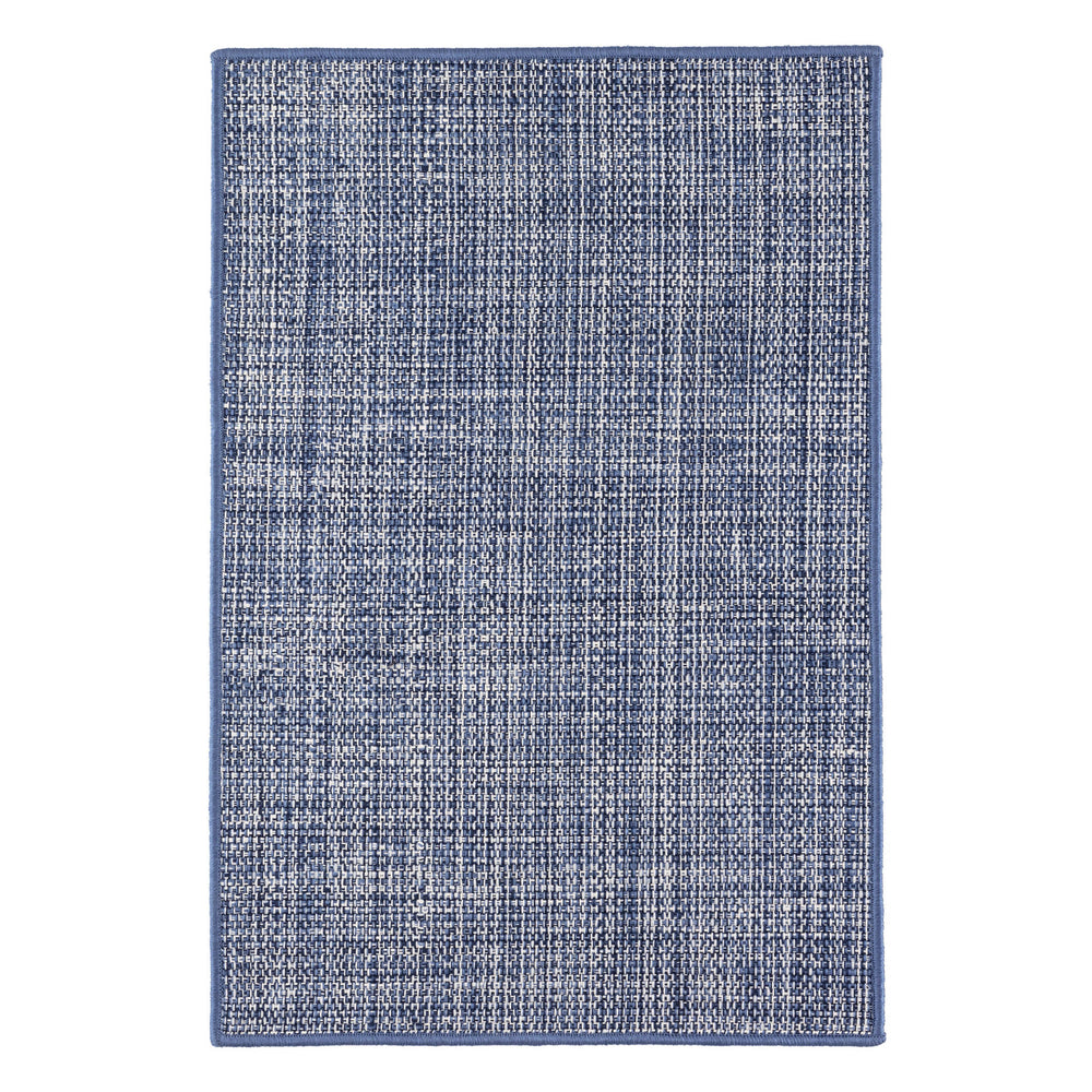 Fusion Handwoven Indoor/Outdoor Custom Rug | Blue