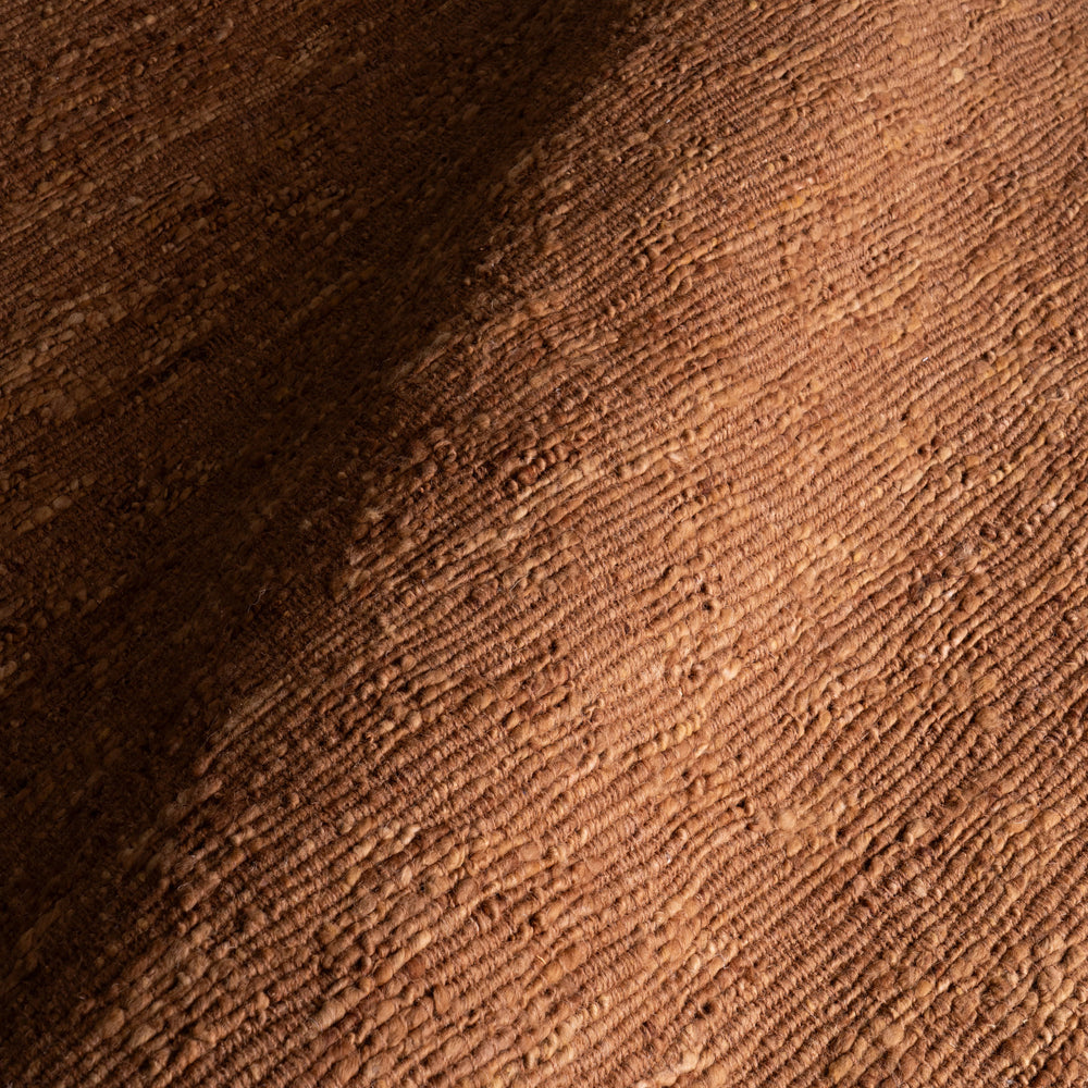 Cullen Hand Woven Wool Rug | Sienna Rust