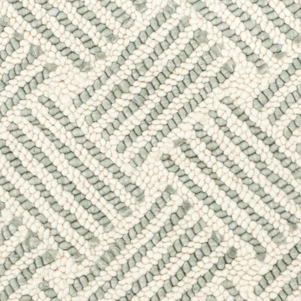 Layers Hand Hooked Wool Rug Swatch | Desert Sage