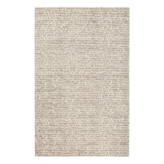 Mina Tufted Wool Custom Rug | Ivory