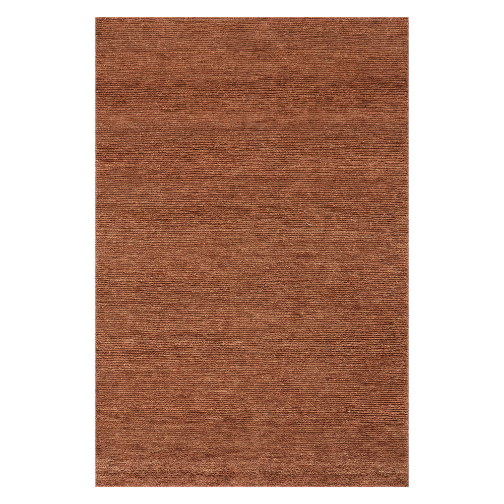 Ramsey Hand Knotted Wool Rug Swatch | Rust
