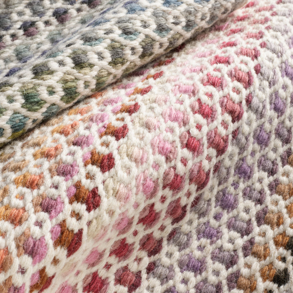 Poppy Handwoven Wool Rug | Multi