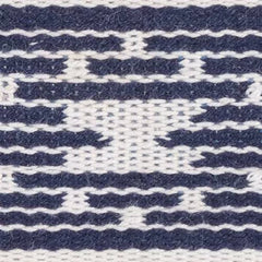 Dharma Blue Handwoven Indoor/Outdoor Rug Swatch