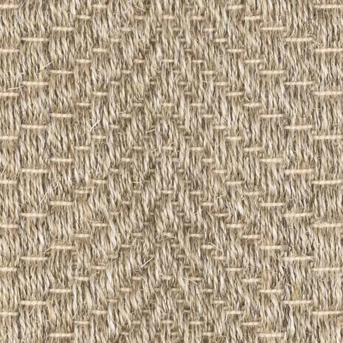 Wave Woven Sisal Rug Swatch | Natural