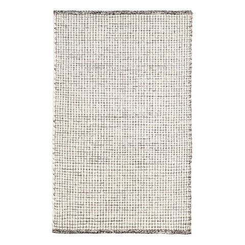 Network Handwoven Wool Rug | Black