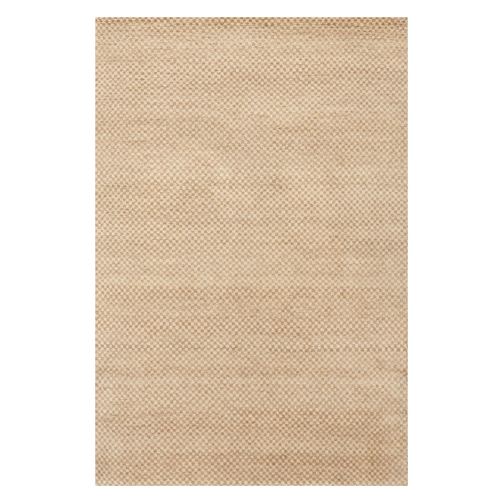 Pierce Hand Knotted Wool Rug | Wheat