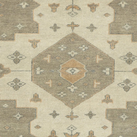 Griffin Hand Knotted Wool Rug Swatch | Sage Green