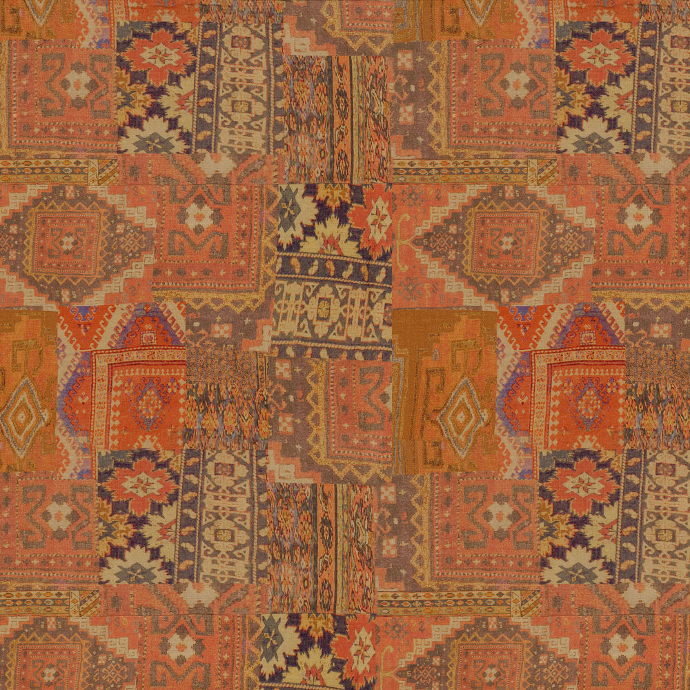 Anatolia Linen Upholstery Swatch | Orange