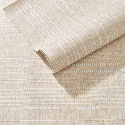 Mia Stripe Natural Wallpaper Swatch