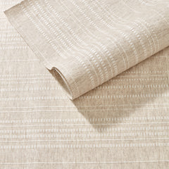 Mia Stripe Natural Wallpaper Swatch