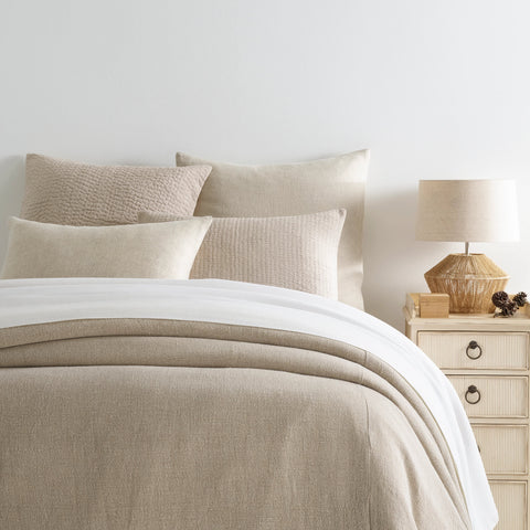 Stone Washed Linen Natural Duvet Cover