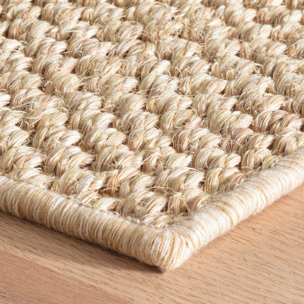 Corden Natural Woven Sisal Custom Rug | Natural