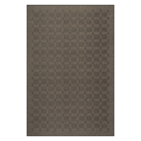 Walker Checkered Washable Rug by Nate Berkus | Charcoal