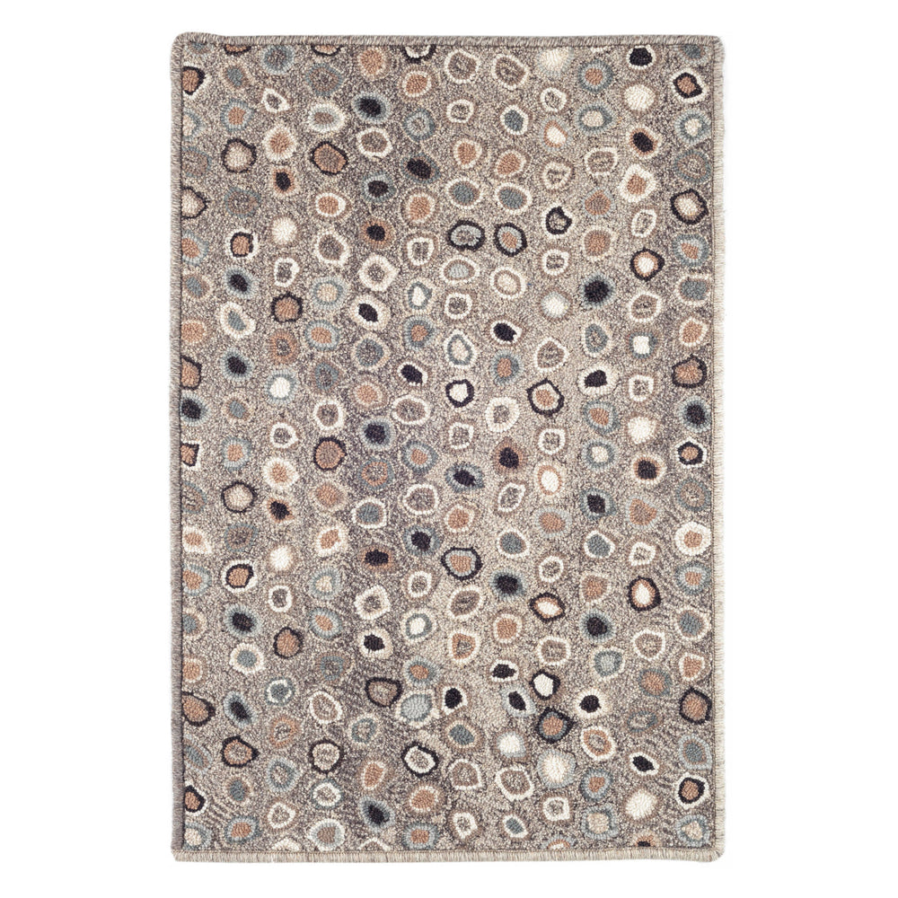 Cat's Paw Hand Micro Hooked Wool Custom Rug | Grey