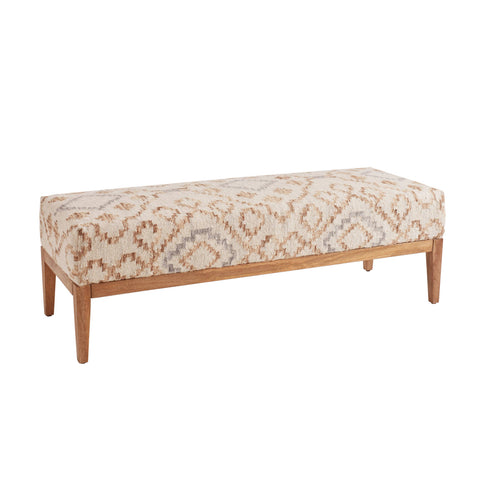 Jelly Roll Sky Freida Rug Bench