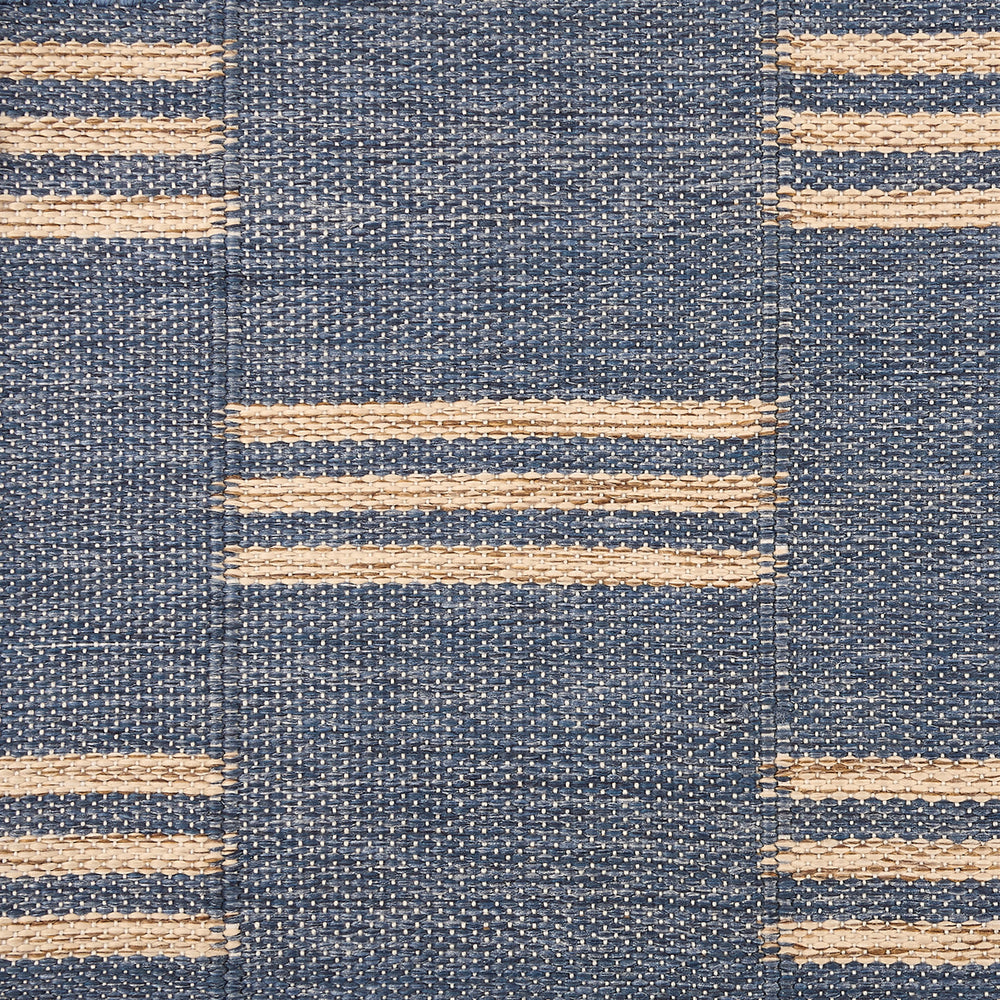 Ondine Coastal Indoor/Outdoor Custom Rug Swatch | Blue