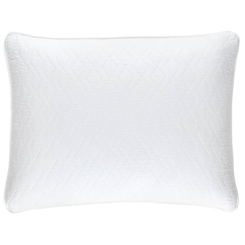 Birdie White Quilted Sham