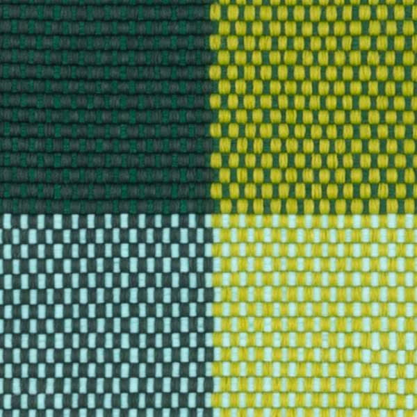 Happy Plaid Handwoven Indoor/Outdoor Rug Swatch | Multi