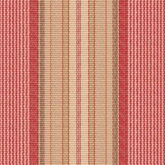 Framboise Ticking Multi Machine Washable Rug Swatch