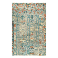 Pastiche Hand Knotted Jute Rug | Multi