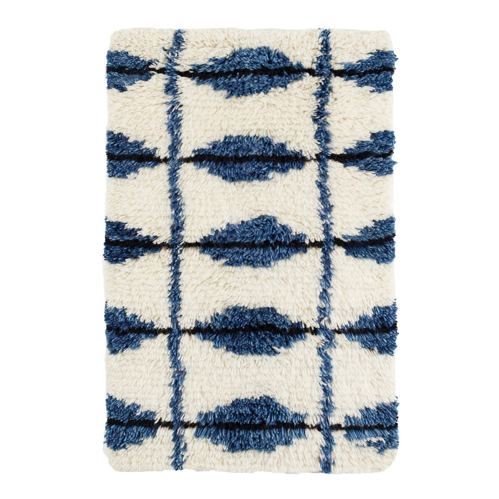 Noma Handwoven Wool Rug | Indigo