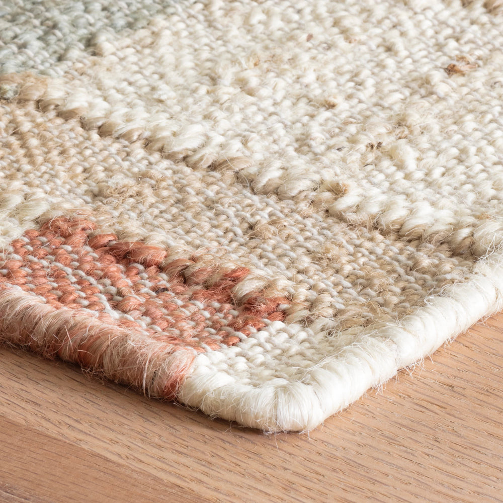 Mosaic Handwoven Jute Rug | Multi