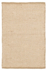 Donnie Handwoven Jute Rug Swatch | Ivory