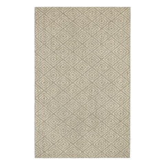 Dixon Silver Woven Sisal Custom Rug