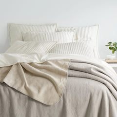 Faro Fleece Grey Blanket