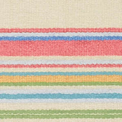 Cady Stripe Multi Machine Washable Rug Swatch