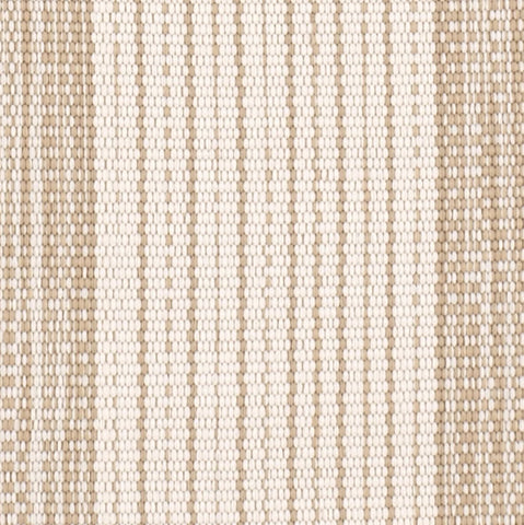 Quincy Stripe Khaki Handwoven Indoor/Outdoor Rug Swatch