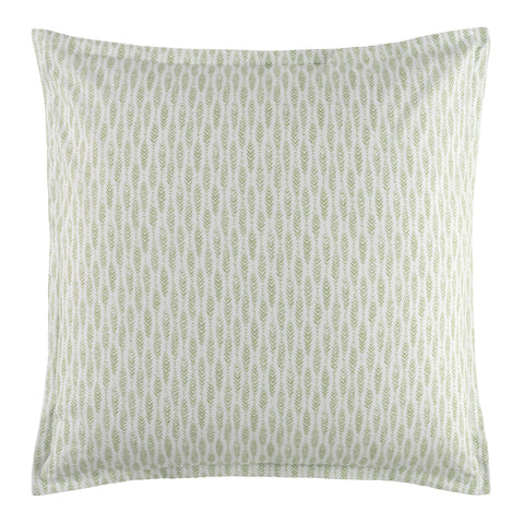 Feather Ogee Sham | Sage