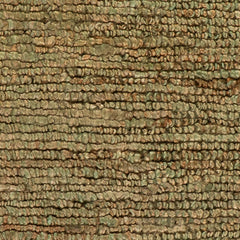 Varnu Textured Handmade Jute Rug Swatch | Green