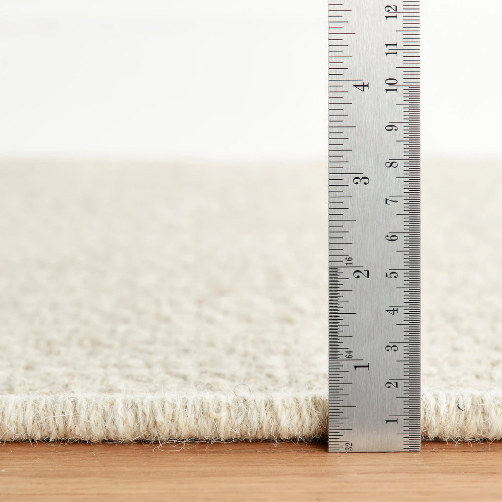 Jett Woven Wool Custom Rug | Natural