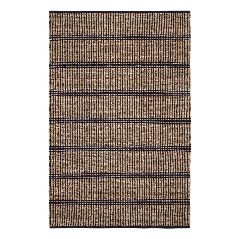 Arbor Handwoven Jute Rug | Navy