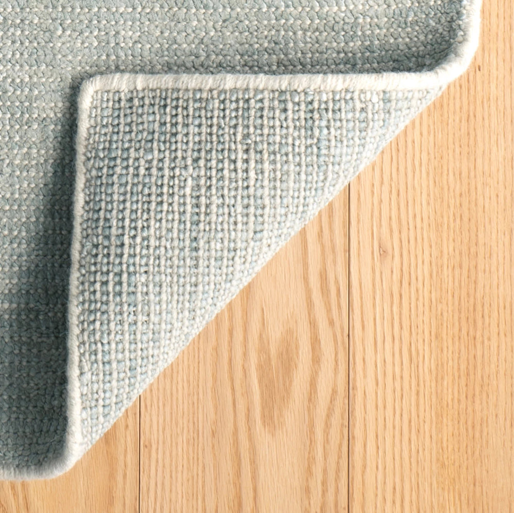 Quartz Handwoven Viscose/Cotton Rug | Ocean