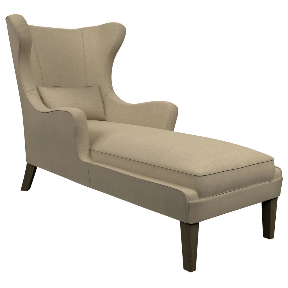 Mirage Smoke Chaise | Estate Linen Natural